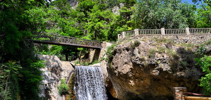 Laujar de Andarax Almería paisaje cascada